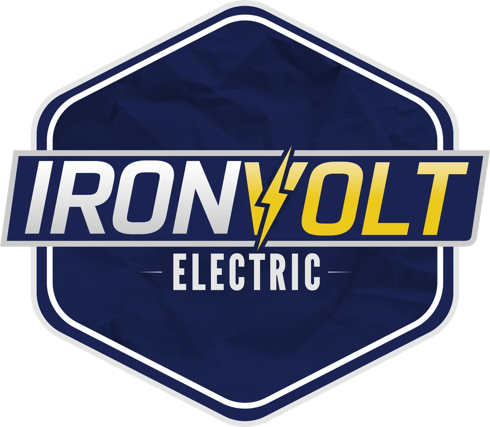 Badge: Iron Volt Electric logo